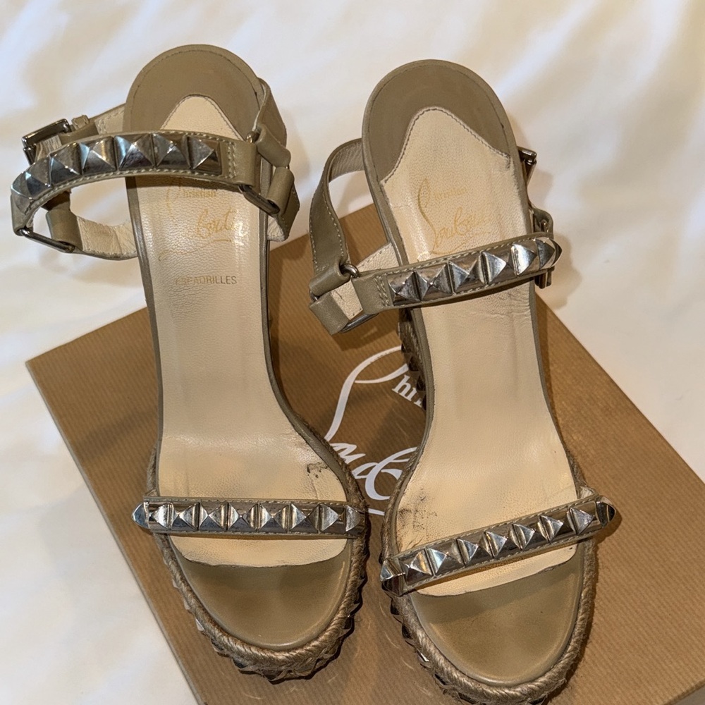 Louboutin Cataclou 140 Wedge